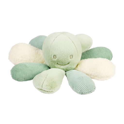 [585874] Nattou | Pluche Knuffel Octupus Lindegroen
