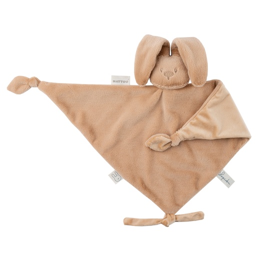 [585886] Nattou | Knuffeldoek/Doudou Konijn Warm Beige