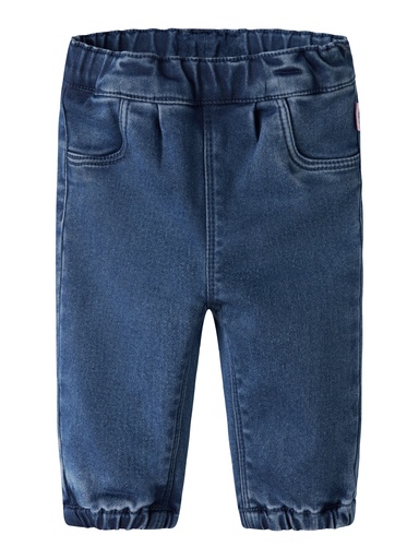 Name It | Broek Girls Rose Denim Fleece Dark Blue