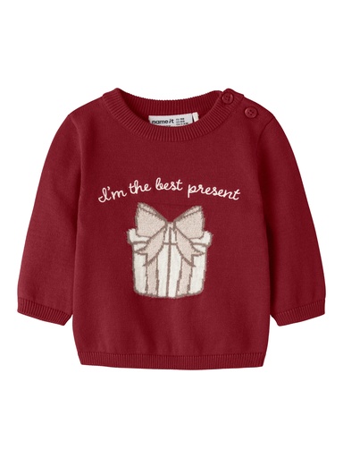 Name It | Pull Girls Risse Red Dahlia