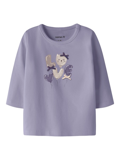 Name It | T-shirt Girls Naime Longsleeve Heirloom Lilac