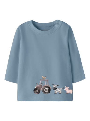 Name It | T-shirt Boys Laurids Longsleeve Ashley Blue