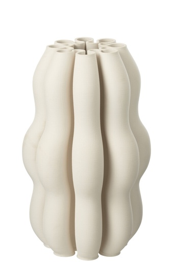 [586755] J-Line | Vaas Naos Keramiek Beige Ø23x40cm
