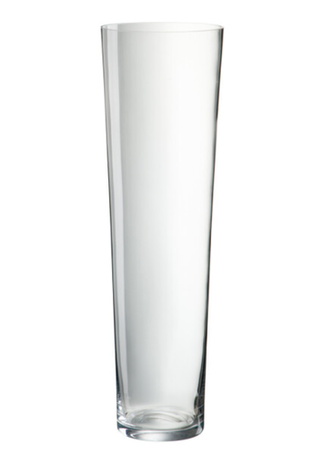 [586794] J-Line | Vaas Glas Transparant Ø18x60cm