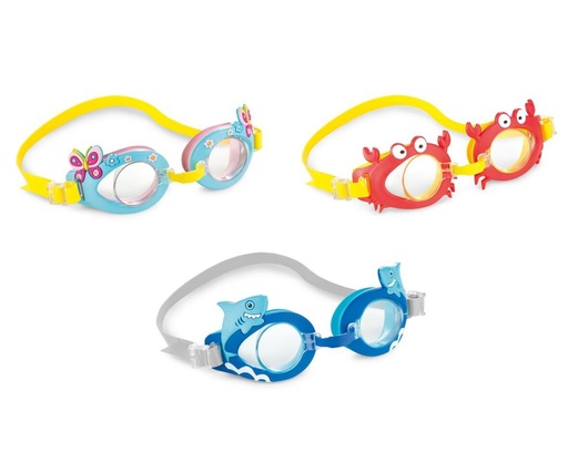 [587071] Intex | Zwemaccessoire Zwembril Fun Assortiment 3 Kleuren 3-8Y 