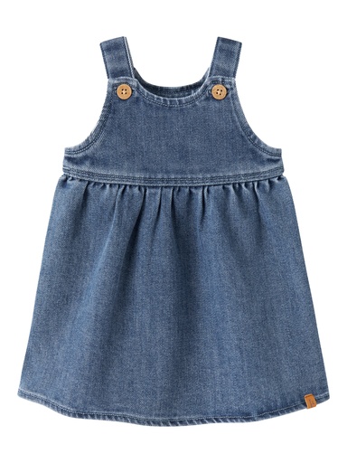 Lil'Atelier | Jurk Girls Obello Denim Dark Blue