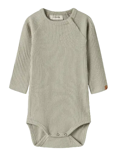 Lil'Atelier | Body Boys Rajo Longsleeve Moss Gray