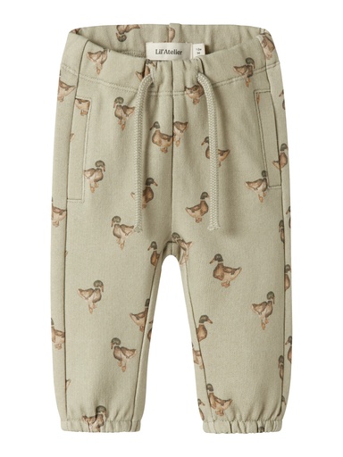 Lil'Atelier | Broek Boys Jobo Moss Gray 