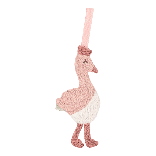 [587509] Little Dutch | Fopspeendoekje Safari Friends Flamingo Roze  