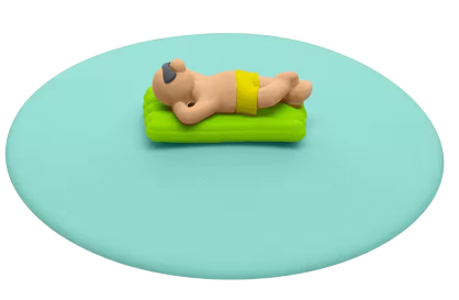 [587547] Lurch | Deksel Beach Boys Matze Mattress Siliconen