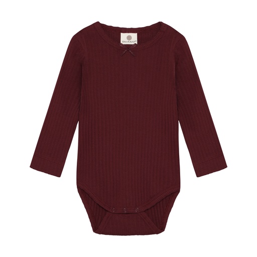 En Fant | Body Girls Longsleeve Burgundy