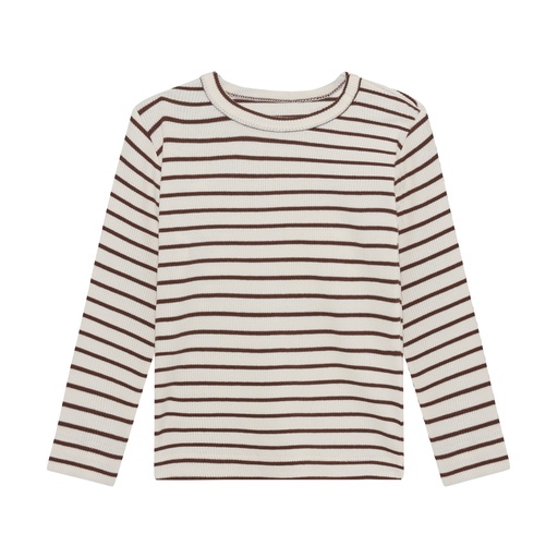 En Fant | T-shirt Boys Longsleeve Chestnut
