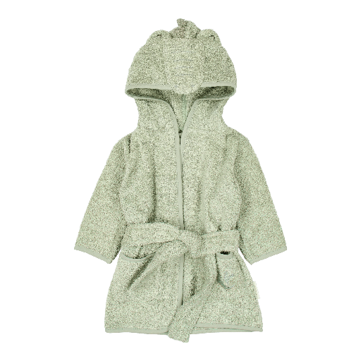 [594411] Little Dutch | Badjas Safari Friends Krokodil Groen M 98-104