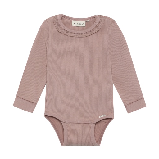 Minymo | Body Girls Longsleeve Fawn