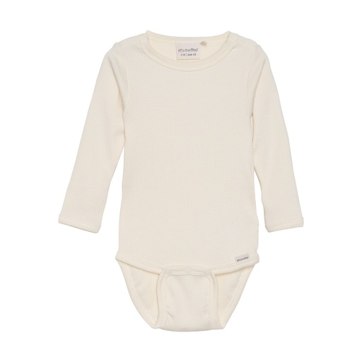 Minymo | Body Uni Longsleeve Seedpearl