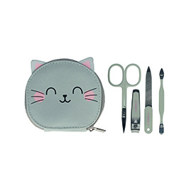 [588019] Legami | Verzorgingsset But First, Nails! Manicure Kit Kitty