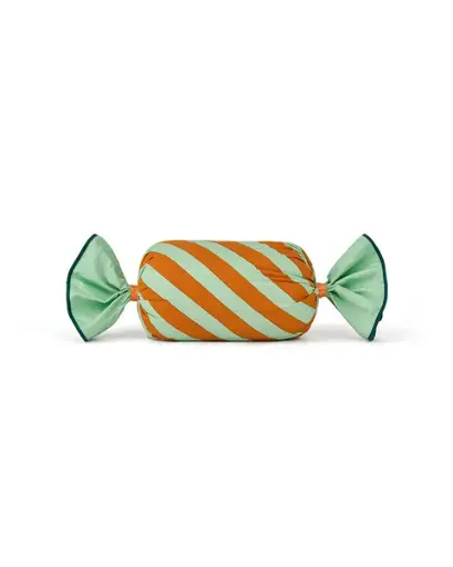 [588225] Kid's Concept | Kussen Pippi Candy Green Groen/Bruin 15x16x53