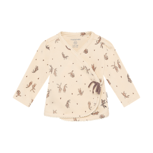 Noppies | T-shirt Girls Overslag Longsleeve Buttercream