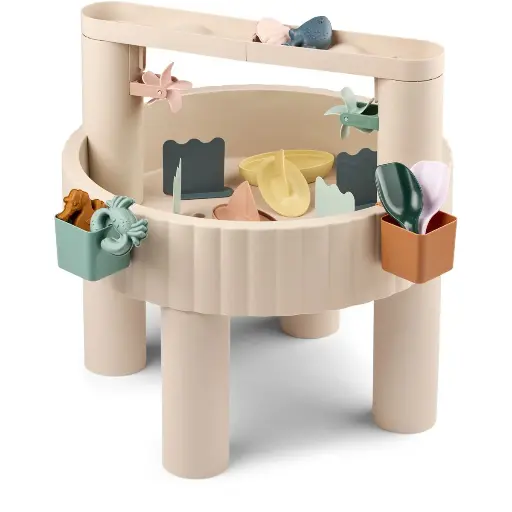 [588502] Liewood | Speeltafel Sepp met Deksel Sandy 20-delig