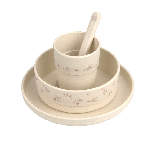 [588517] Laessig | Eetset Miracle of Nature PP/Cellulose 4-delig