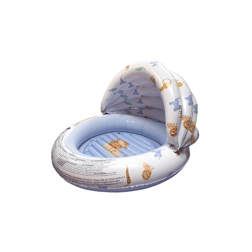 [588528] Swim Essentials | Zwembad Wild Life met Zonnekap Ø100cm