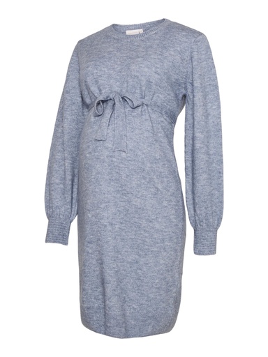 Mamalicious | Jurk Newanne Longsleeve Stonewash Melange