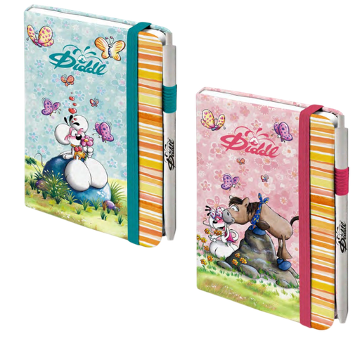 [588701] Diddl | Notitieboek A6 met pen Assortiment