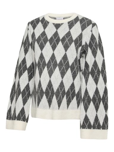 Mamalicious | Pull Argyle Grey