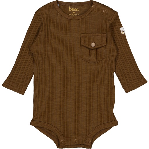 Bess | Body Boys Aad Longsleeve Coffe Brown
