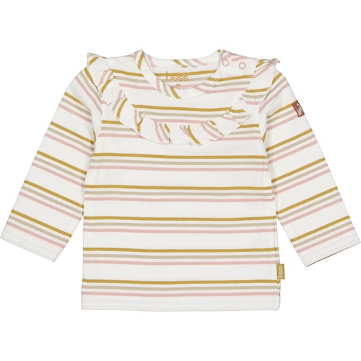 Bess | T-shirt Girls Adela Longsleeve Stripes Pink