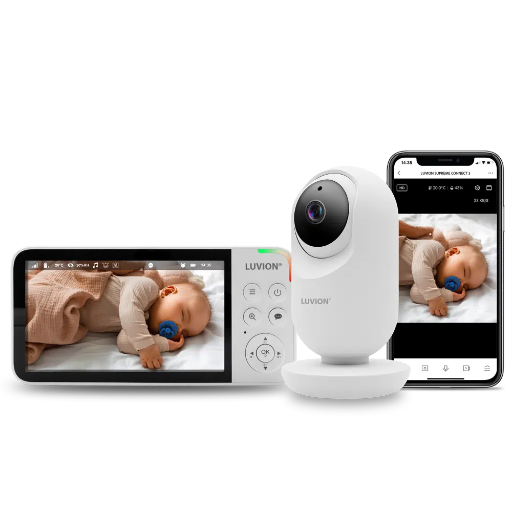 [588934] Luvion | Beeldbabyfoon Supreme Connect 3 White met Dual Gebruik  