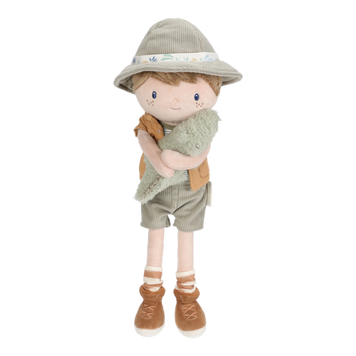 [589053] Little Dutch | Pluche Knuffel Knuffelpop Safari Friends Jim