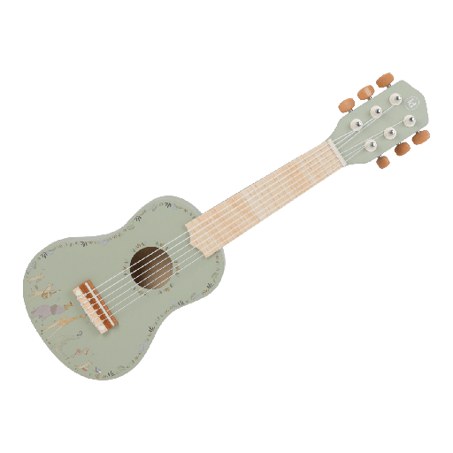 [589062] Little Dutch | Muziekinstrument Safari Friends Gitaar Hout Groen