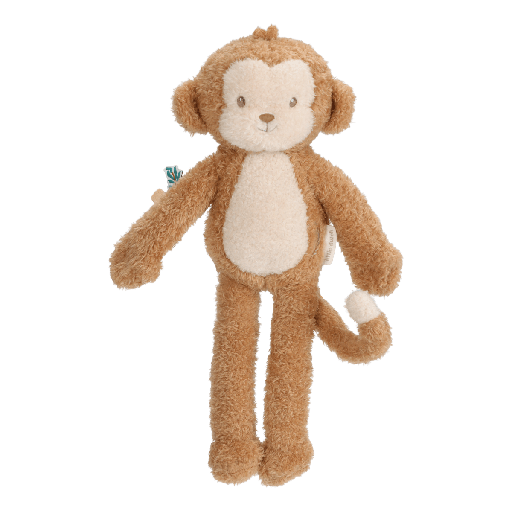 [589086] Little Dutch | Pluche Knuffel Safari Friends Aap Bruin 34cm