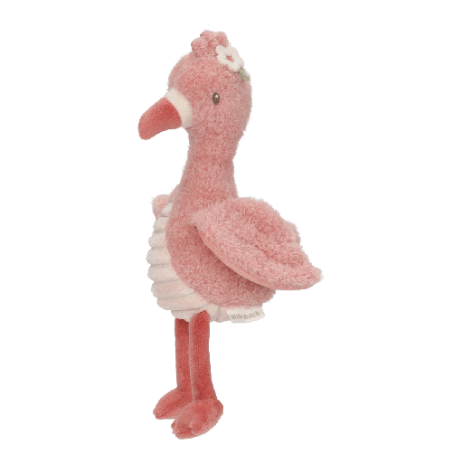 [589089] Little Dutch | Pluche Knuffel Safari Friends Flamingo Roze 17cm