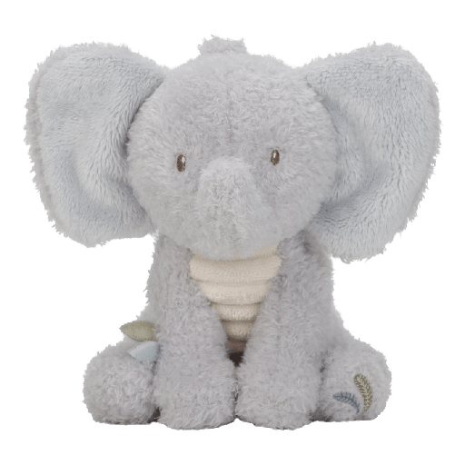 [589095] Little Dutch | Pluche Knuffel Safari Friends Olifant Grijs 17cm