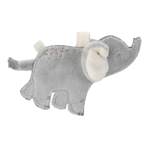 [589102] Little Dutch | Vlaggenlijn Textiel Figuur Safari Friends Olifant Grijs