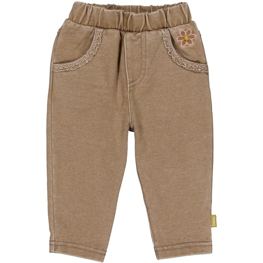 Bess | Broek Girls Anneke Coffee Brown