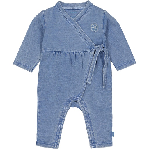 Bess | Kruippak Girls Amelie Longsleeve Denim Blue