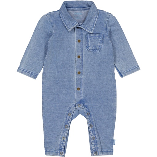 Bess | Kruippak Boys August Longsleeve Denim Blue