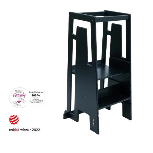 [589196] Tuki | Leertoren Tuki® Learning Tower Birch Black