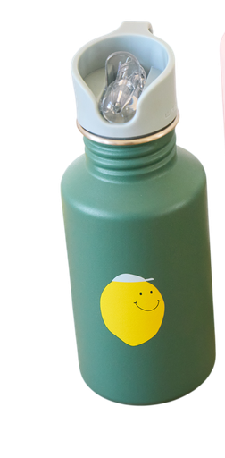[589229] Laessig | Drinkfles Happy Fruits Lemon Stainless Steel 500ml