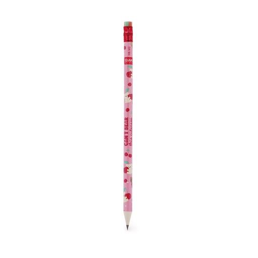 [589282] Legami | Potlood Teddy Cherry Recycled Paper Pencil
