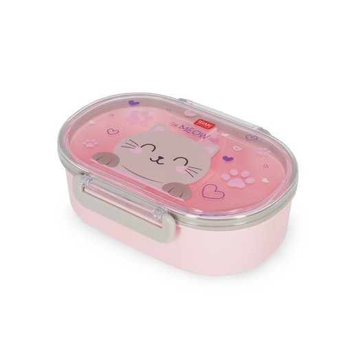 [589324] Legami | Snackbox Kitty Snack & Go 500ml