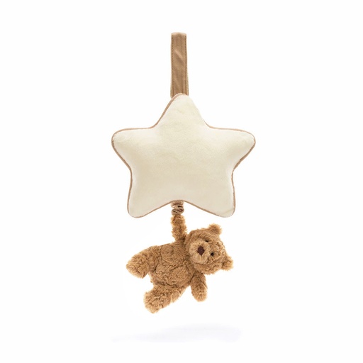 [589343] Jellycat | Muziektrekker Bartholomew Bear Musical Pull 30cm