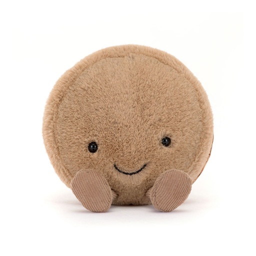 [589351] Jellycat | Pluche Knuffel Amuseables Mona Macaron Chocolate 12cm