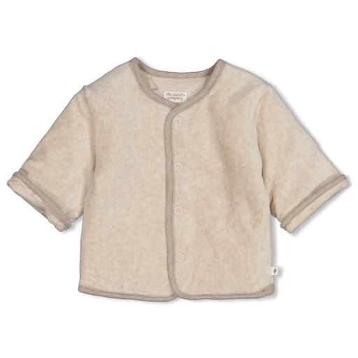 Feetje | Jas Uni The Cuddle Company Taupe Melange