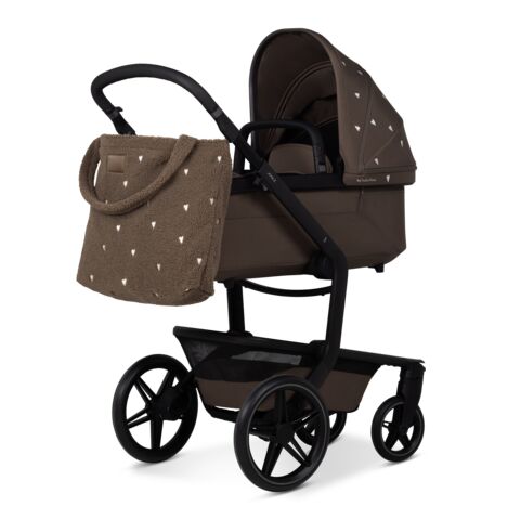 [589600] Joolz x Studio Noos | Wandelwagen Day5 Silver Hearts Bundle Hazel Brown Ltd