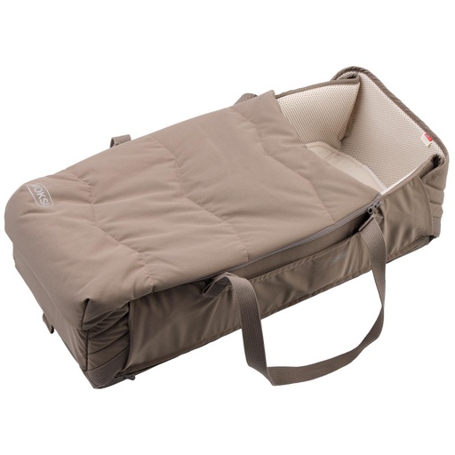 [589628] Voksi | Babynest Carry Me Walnut Leaf