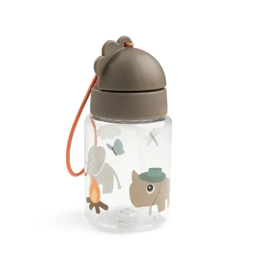 [589646] Done By Deer | Drinkfles Tiny Trails Rietjesfles Zand 280ml